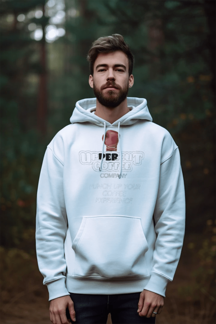 UPPERCUT BLACK HOODIE - Upper Cut Coffee Company