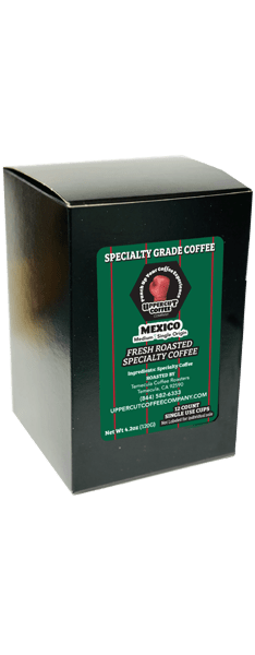 Mexican Specialty Coffee Single Use 12count