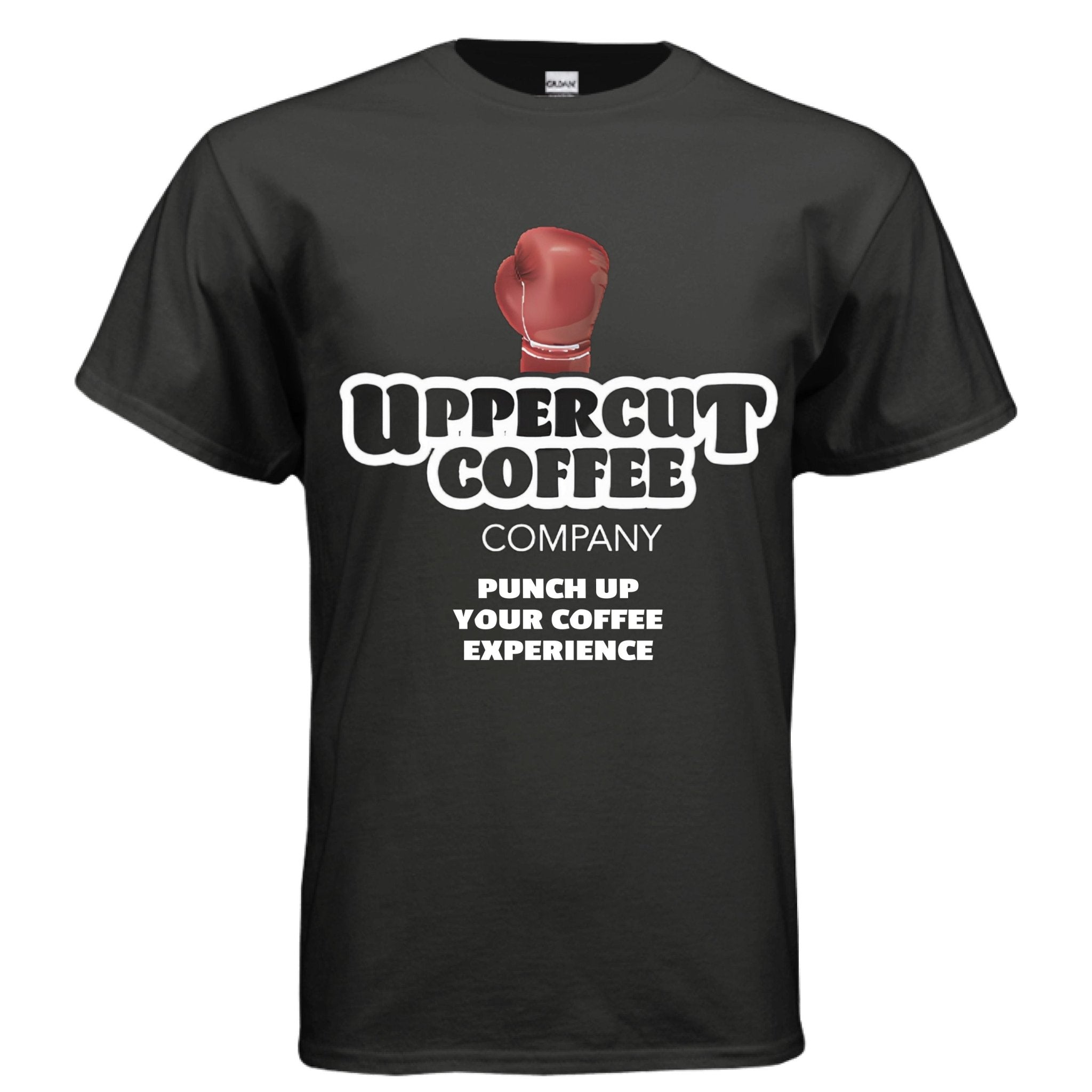 UPPERCUT BLACK TEE SHIRT