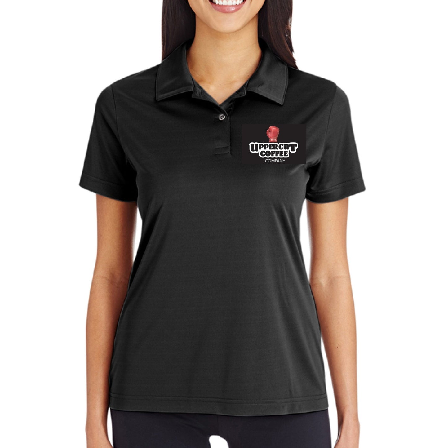 WOMANS UPPERCUT POLO SHIR - Upper Cut Coffee Company