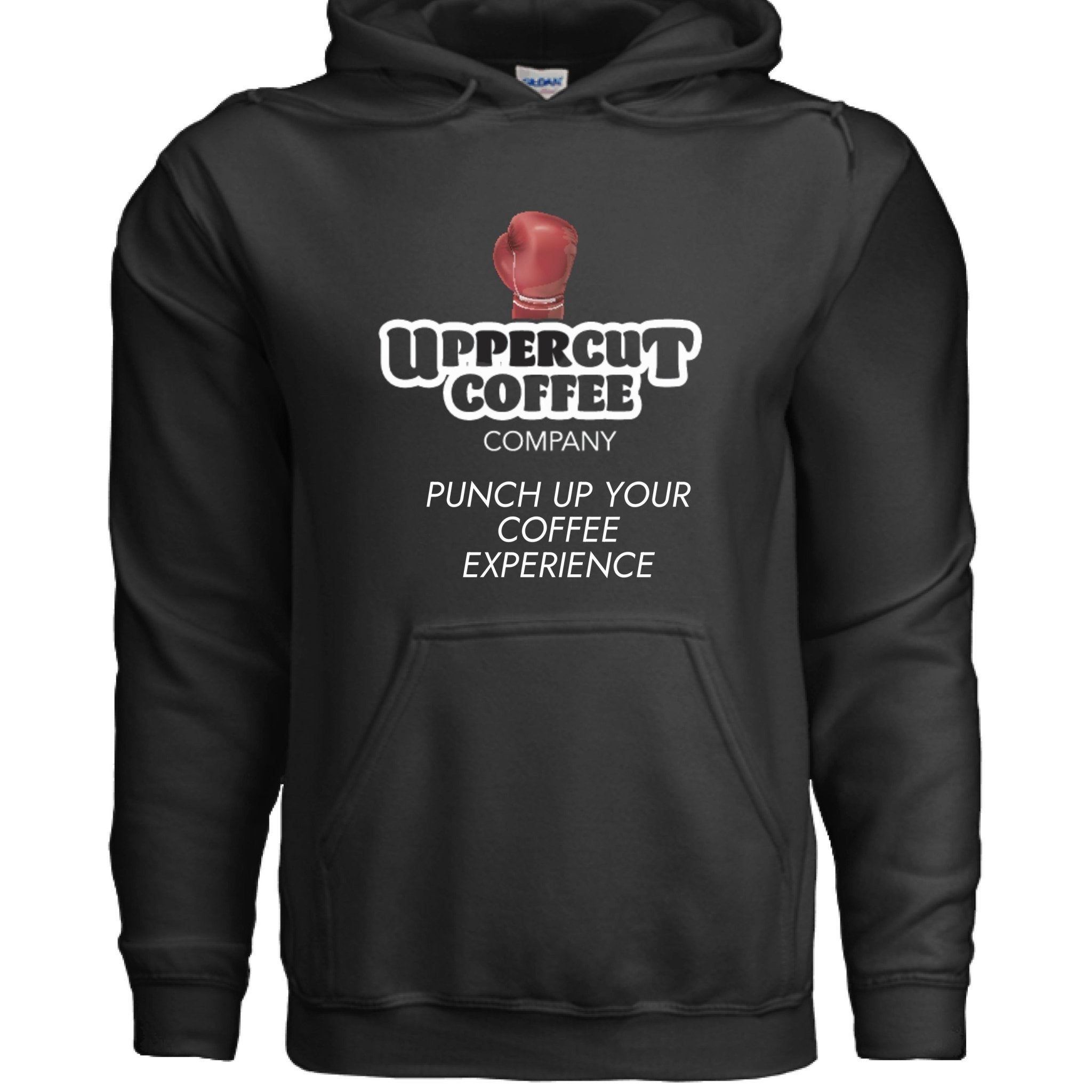 UPPERCUT BLACK HOODIE