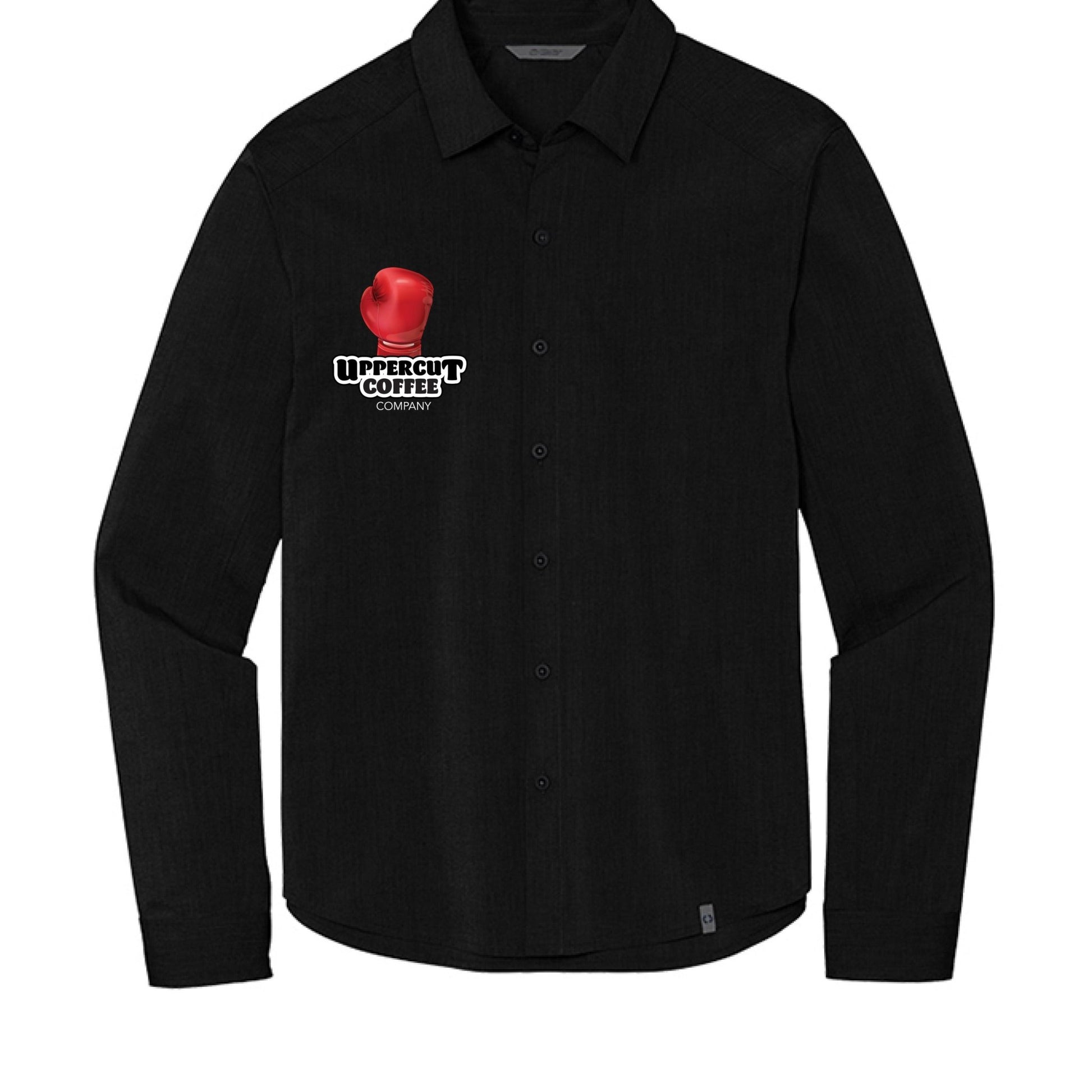 Black Button Down - Upper Cut Coffee Company